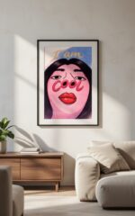I Am Cool – Modern Pop Art Portrait Wall Art Print
