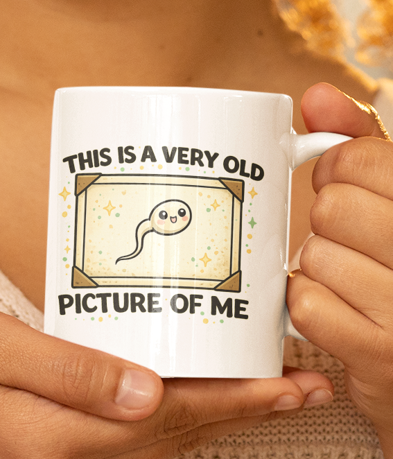 This Is A Very Old Picture Of Me Funny Mug