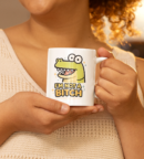 I’m Not A Bitch Funny Crocodile Mug – Bold Humor Coffee Cup