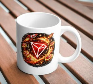 TRON Power Surge Crypto Mug