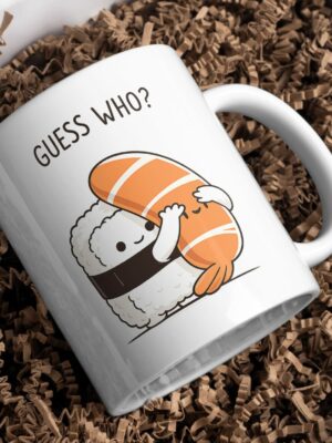 Guess Who – Cute Sushi Hug Mug