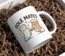 Sole Mates – Cute Socks Couple Mug