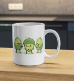 See No Evil Acorns – Cute Trio Mug