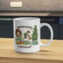 Let’s Get Crafty Mug – School Art Fun Design