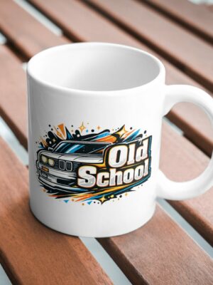 Old School Classic Car Retro Automotive Mug