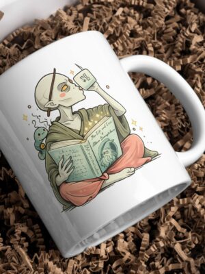 Mystic Reader – Fantasy Book & Tea Mug