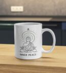 Inner Peace Buddha Meditation Mug – Zen Spiritual Coffee Cup