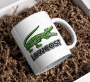 Lowcost Crocodile Skeleton Funny Dark Humor Mug