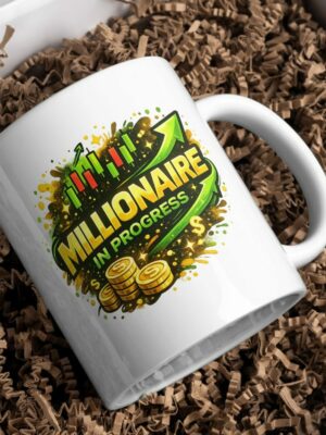 Millionaire In Progress Trading Ceramic Coffee Mug