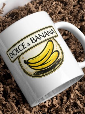 Dolce & Banana Funny Parody Banana Mug