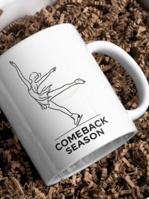 All In Good Time Mug – Eye and Hourglass Cosmic Design