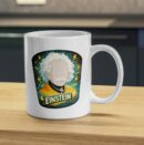Einstein Genius Mug – Lightning & Atom Science Coffee Cup