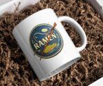 Space Ramen Mug – Cosmic Noodle Bowl Retro Design