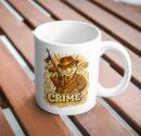 Crime Vintage Gangster Mug – Retro Mob Boss Aesthetic Coffee Cup