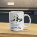 Money Speaks Only One Language Mug – Save Today Invest Tomorrow Quote Cup