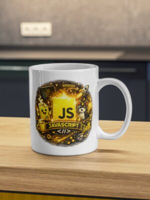 JavaScript Developer Mug – Code in JS