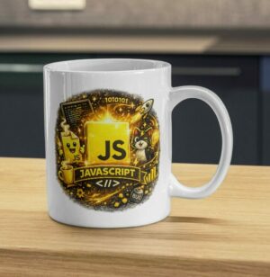 JavaScript Developer Mug – Code in JS