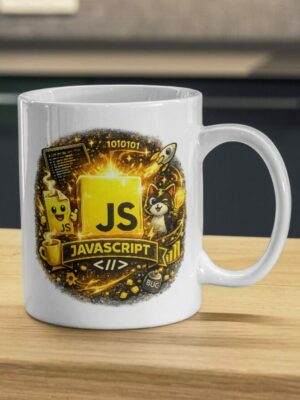 JavaScript Developer Mug – Code in JS