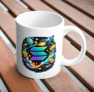 Solana Rocket Crypto Mug