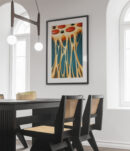 Melting Pizza Surreal Art Print