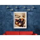 After the Break – Billiards Still Life Minimalist Wall Art Print