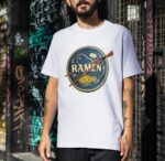 Space Ramen Premium Cotton T-Shirt | Soft Unisex Graphic Tee Streetwear