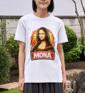 Mona Lisa – Iconic Art Unisex T-Shirt (100% Cotton) – Premium Graphic Tee