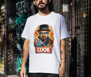 Cook Mode Chemistry – Legendary Heisenberg Style Unisex T-Shirt (100% Cotton) – Premium Graphic Tee