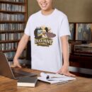 Duck Hunt Champion Retro Gamer Premium Cotton T-Shirt | Soft Unisex Graphic Tee