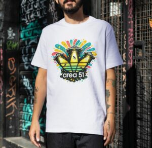 Area 51 Premium Cotton T-Shirt | Soft Unisex Graphic Tee Streetwear