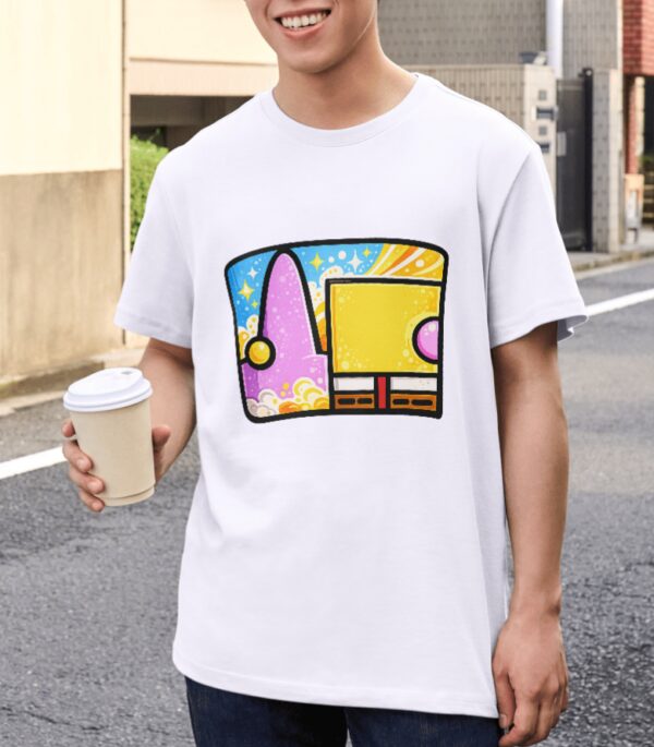 SpongeBob – Fun Cartoon for Animation Fans, Kids & Nostalgia Lovers Unisex T-Shirt (100% Cotton) – Premium Graphic Tee
