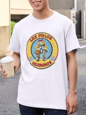 Los Pollos Hermanos Premium Cotton T-Shirt | Soft Unisex Graphic Tee Streetwear