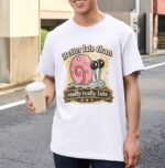 Better Late Than Really Really Late Snail Premium Cotton T-Shirt | Soft Unisex Graphic Tee