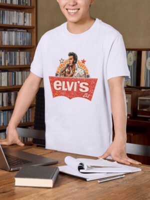 Elvis Retro Rock Premium Cotton T-Shirt | Soft Unisex Graphic Tee Streetwear