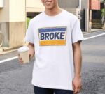 Broke Minimalist Premium Cotton T-Shirt | Soft Unisex Graphic Tee Streetwear
