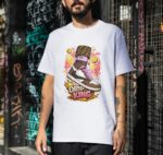 Drip King Sneaker – Streetwear Flex Unisex T-Shirt (100% Cotton) – Premium Graphic Tee
