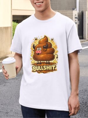 Bullshit – Savage Humor Unisex T-Shirt (100% Cotton) – Premium Graphic Tee