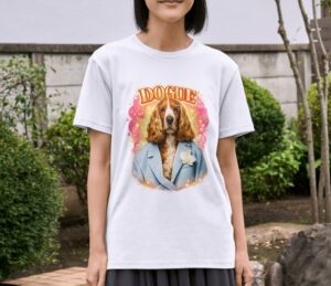 Dogue Gentleman – Classy Dog Unisex T-Shirt (100% Cotton) – Premium Graphic Tee