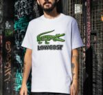 Lowcost Crocodile Skeleton Funny Dark Humor Premium Cotton T-Shirt | Soft Unisex Graphic T