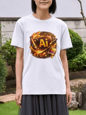 AI Creative – Fuel Ideas, Design the Future Unisex T-Shirt (100% Cotton)