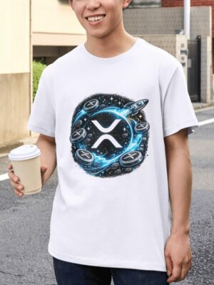 XRP Rocket – Ripple Crypto for Traders Unisex T-Shirt (100% Cotton)