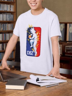 DBZ Inspired Energy Warrior Anime Style Premium Cotton T-Shirt | Soft Unisex Graphic Tee