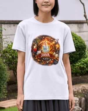Java Developer – -Powered Coding Unisex T-Shirt (100% Cotton)