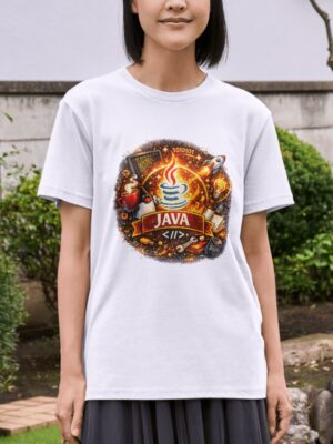Java Developer – -Powered Coding Unisex T-Shirt (100% Cotton)