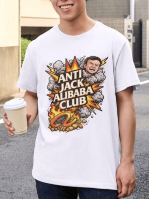 Anti Jack Alibaba Club T-Shirt – Bold Statement Premium Cotton Graphic Tee