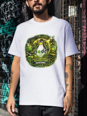 Node.js JavaScript Runtime – Backend Developer Unisex T-Shirt (100% Cotton)