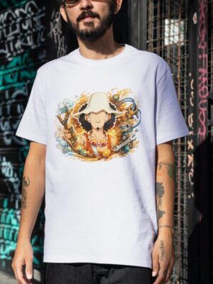 Usopp One Piece Unisex Graphic T-Shirt – Bold Anime Cotton Streetwear Tee