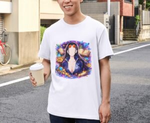 Nico Robin One Piece Unisex Graphic T-Shirt – Premium Anime Cotton Streetwear Tee