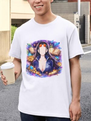 Nico Robin One Piece Unisex Graphic T-Shirt – Premium Anime Cotton Streetwear Tee