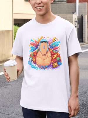 Franky One Piece Unisex Graphic T-Shirt – Bold Anime Cotton Streetwear Tee